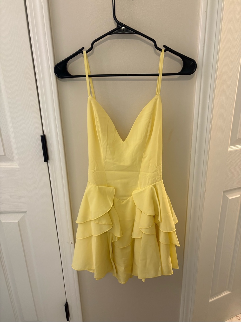 NWT Revolve Yellow Mini Dress - Picture 4 of 7